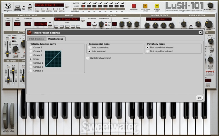 Lush-101 Virtual Analog Synthesizer For Mac